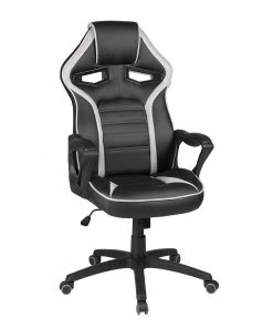 Duo Collection Gaming Chair Splash - Kunstleder / Kunststoff - Schwarz / Hellgrau -Deutschland Stühle Verkaufs-Shop 1000168551 190403 07190000013 GALLERYIMAGES P000000001000168551