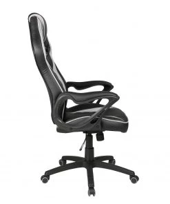 Duo Collection Gaming Chair Splash - Kunstleder / Kunststoff - Schwarz / Hellgrau -Deutschland Stühle Verkaufs-Shop 1000168551 190403 07190000014 GALLERYIMAGES P000000001000168551