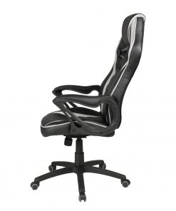 Duo Collection Gaming Chair Splash - Kunstleder / Kunststoff - Schwarz / Hellgrau -Deutschland Stühle Verkaufs-Shop 1000168551 190403 07190000018 GALLERYIMAGES P000000001000168551