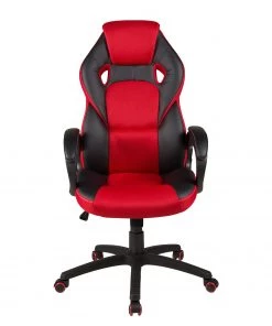 Duo Collection Gaming Chair Samu - Kunstleder / Kunststoff - Schwarz / Rot -Deutschland Stühle Verkaufs-Shop 1000168573 190403 07190100029 GALLERYIMAGES P000000001000168573