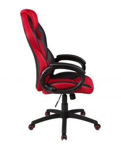 Duo Collection Gaming Chair Samu - Kunstleder / Kunststoff - Schwarz / Rot -Deutschland Stühle Verkaufs-Shop 1000168573 190403 07190100031 GALLERYIMAGES P000000001000168573