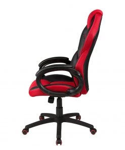 Duo Collection Gaming Chair Samu - Kunstleder / Kunststoff - Schwarz / Rot -Deutschland Stühle Verkaufs-Shop 1000168573 190403 07190200034 GALLERYIMAGES P000000001000168573