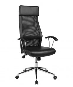 Duo Collection Bürodrehstuhl ProfiSit Thar - Kunstleder / Metall - Schwarz / Chrom 10 Duo Collection Bürodrehstuhl ProfiSit Thar - Kunstleder / Metall - Schwarz / Chrom -Deutschland Stühle Verkaufs-Shop 1000168574 190403 07190200037 GALLERYIMAGES P000000001000168574