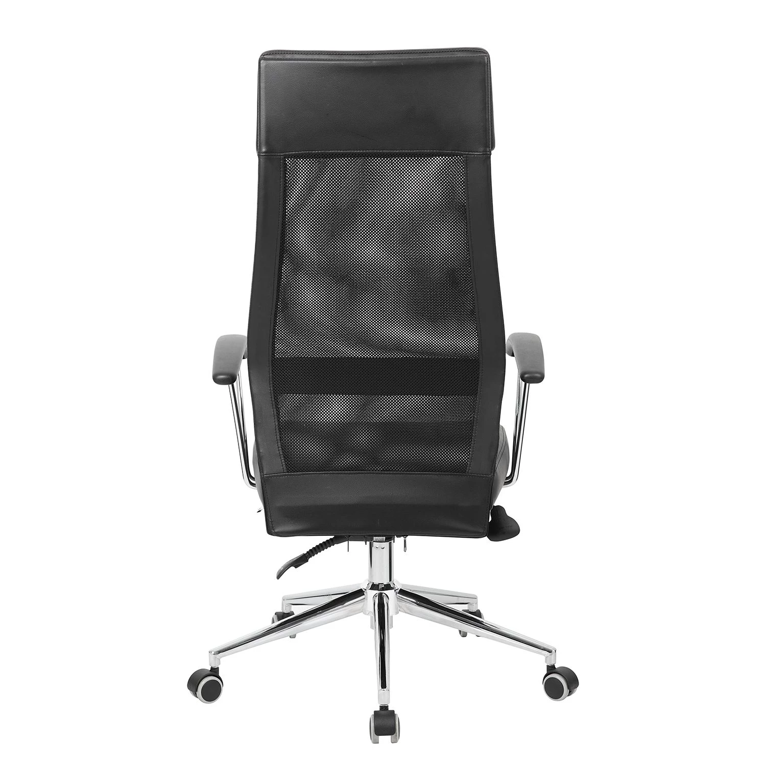 Duo Collection Bürodrehstuhl ProfiSit Thar - Kunstleder / Metall - Schwarz / Chrom 6 Duo Collection Bürodrehstuhl ProfiSit Thar - Kunstleder / Metall - Schwarz / Chrom – Bild 6