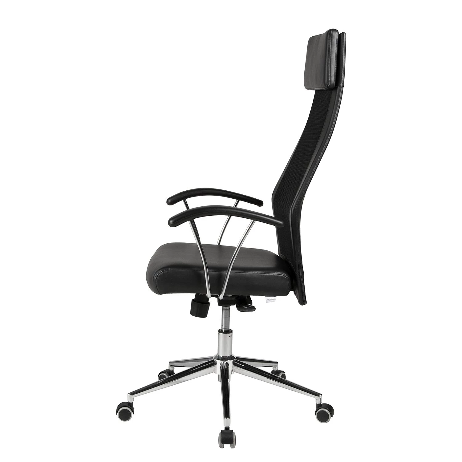 Duo Collection Bürodrehstuhl ProfiSit Thar - Kunstleder / Metall - Schwarz / Chrom 8 Duo Collection Bürodrehstuhl ProfiSit Thar - Kunstleder / Metall - Schwarz / Chrom – Bild 8