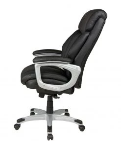 Duo Collection Chefsessel Alfonso - Kunstleder / Kunststoff - Schwarz / Silber 12 Duo Collection Chefsessel Alfonso - Kunstleder / Kunststoff - Schwarz / Silber -Deutschland Stühle Verkaufs-Shop 1000168580 190403 12112700003 GALLERYIMAGES P000000001000168580