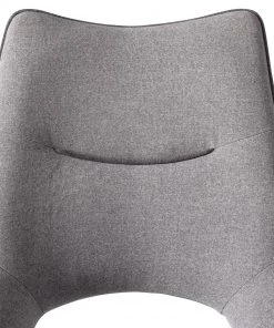 Fredriks Freischwinger Nidri (2er-Set) - Flachgewebe / Edelstahl - Lichtgrau -Deutschland Stühle Verkaufs-Shop 1000169167 191009 12154100018 DETAILS P000000001000169167