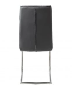 Fredriks Freischwinger Abenra - Strukturstoff / Stahl - Edelstahl - Grau - 2er Set -Deutschland Stühle Verkaufs-Shop 1000169170 191009 13120000011 DETAILS P000000001000169170 2