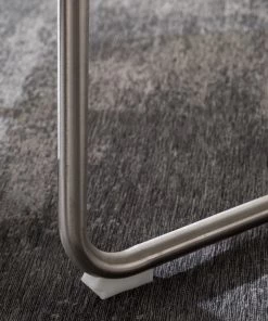 Fredriks Freischwinger Saval III (2er Set) - Kunstleder / Edelstahl - Vintage Braun -Deutschland Stühle Verkaufs-Shop 1000169676 191002 12143700019 DETAILS P000000001000169676