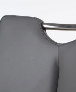 Fredriks Freischwinger Ratos (2er-Set) - Kunstleder / Edelstahl - Grau -Deutschland Stühle Verkaufs-Shop 1000169679 220819 050 DETAILS P000000001000169679