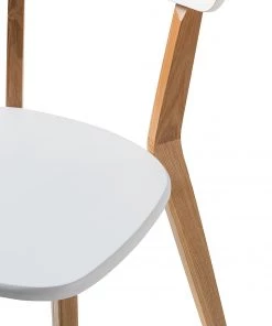 Mørteens Esszimmerstuhl Rob (2er-Set) - Esche teilmassiv - Weiß / Esche -Deutschland Stühle Verkaufs-Shop 1000170692 191017 11154500051 DETAILS P000000001000170692