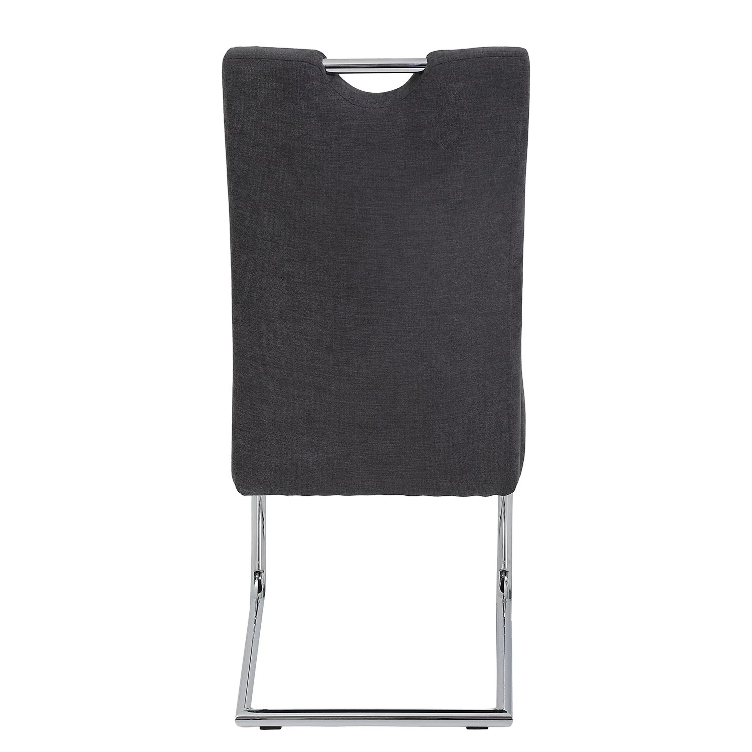 Loftscape Freischwinger Lopten I (2er-Set) - Webstoff / Stahl - Chrom 4 Loftscape Freischwinger Lopten I (2er-Set) - Webstoff / Stahl - Chrom – Bild 4