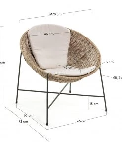 Ars manufacti Armlehnenstuhl Metti - Rattan / Stahl - Natur / Schwarz 11 Ars manufacti Armlehnenstuhl Metti - Rattan / Stahl - Natur / Schwarz -Deutschland Stühle Verkaufs-Shop 1000172216 190503 12120700120 GALLERYIMAGES P000000001000172216