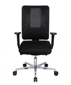 Topstar Bürodrehstuhl Sitness Open X Deluxe I - Mesh / Webstoff - Schwarz / Chrom -Deutschland Stühle Verkaufs-Shop 1000173810 190517 10330700102 GALLERYIMAGES P000000001000173810