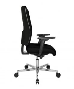 Topstar Bürodrehstuhl Open X Deluxe II - Webstoff / Aluminium - Schwarz / Chrom -Deutschland Stühle Verkaufs-Shop 1000173813 190517 10330900118 GALLERYIMAGES P000000001000173813