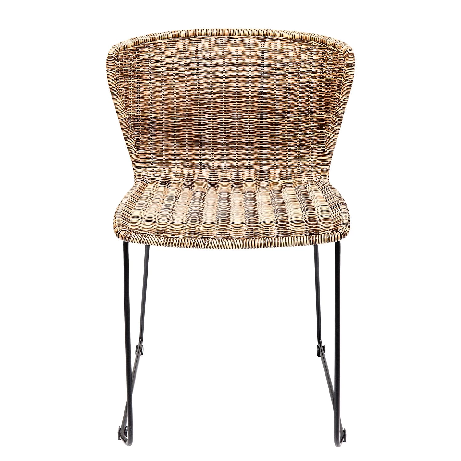 Kare Design Esszimmerstuhl Sansibar - Polyrattan / Stahl - Braun / Schwarz 2 Kare Design Esszimmerstuhl Sansibar - Polyrattan / Stahl - Braun / Schwarz – Bild 2