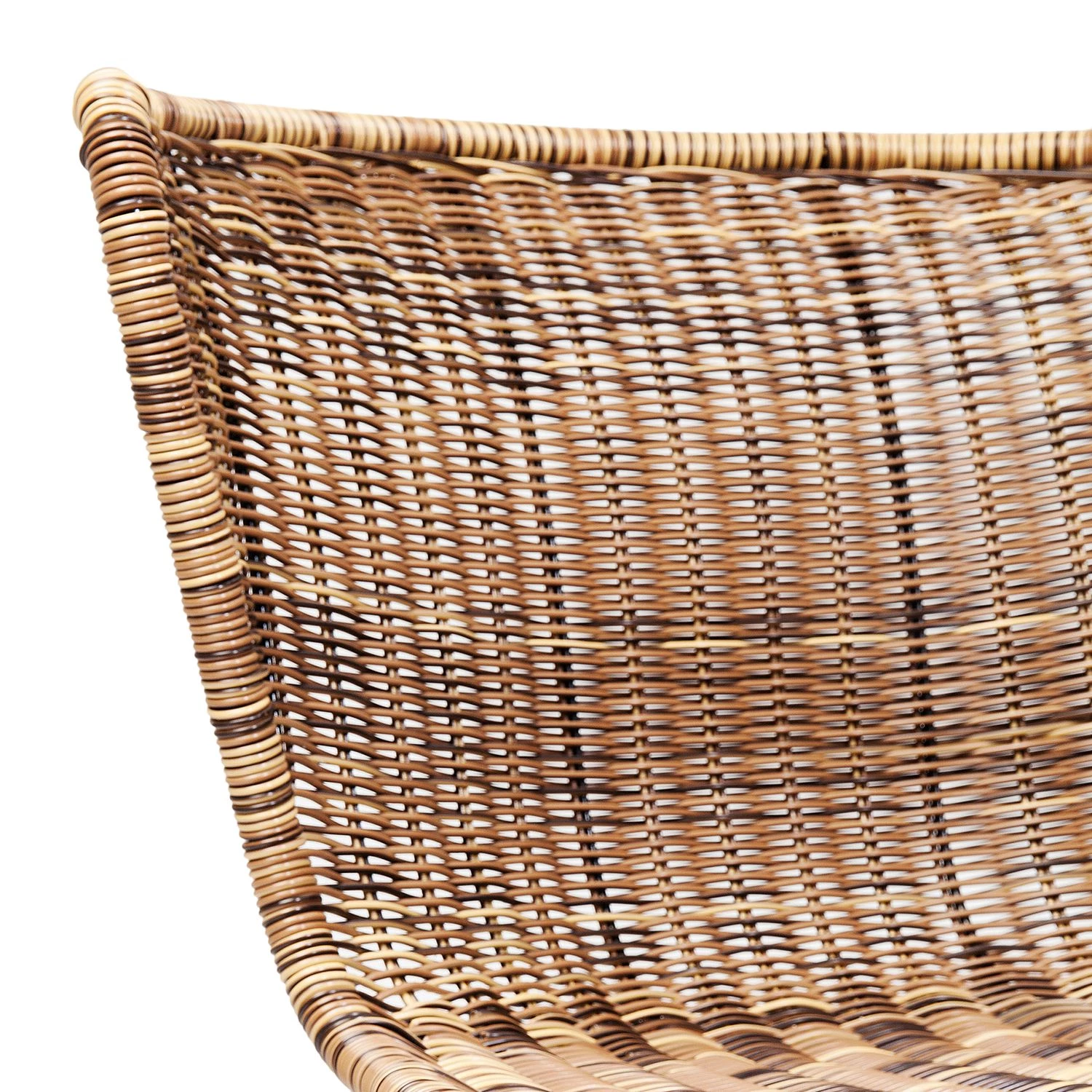 Kare Design Esszimmerstuhl Sansibar - Polyrattan / Stahl - Braun / Schwarz 6 Kare Design Esszimmerstuhl Sansibar - Polyrattan / Stahl - Braun / Schwarz – Bild 6