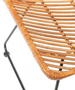 Kare Design Esszimmerstuhl Ko Lanta - Rattan / Eisen - Natur / Schwarz -Deutschland Stühle Verkaufs-Shop 1000174193 190515 06332100083 GALLERYIMAGES P000000001000174193