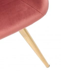 Kare Design Polsterstuhl Viva - Samt / Metall - Gold - Rosa -Deutschland Stühle Verkaufs-Shop 1000174202 190515 06332800151 GALLERYIMAGES P000000001000174202