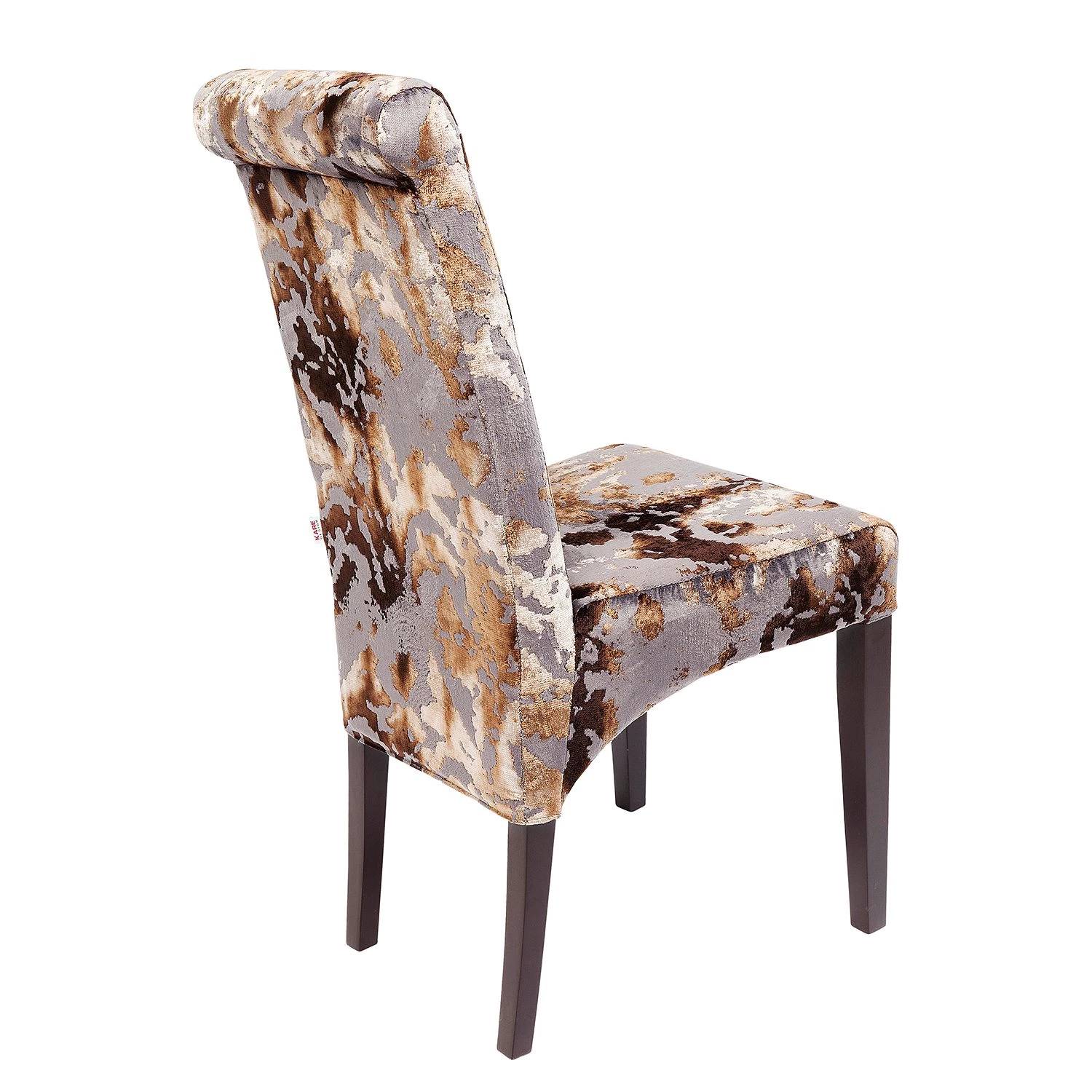 Kare Design Polsterstuhl Chiara Sublime - Samt / Buche massiv - Braun / Buche Dunkel 8 Kare Design Polsterstuhl Chiara Sublime - Samt / Buche massiv - Braun / Buche Dunkel – Bild 8