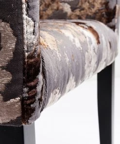 Kare Design Armlehnenstuhl Black Mode II - Samt / Buche massiv - Schwarz -Deutschland Stühle Verkaufs-Shop 1000174211 190515 06334000244 GALLERYIMAGES P000000001000174211