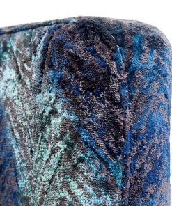 Kare Design Armlehnenstuhl Black Mode - Samt / Buche massiv - Schwarz - Blau -Deutschland Stühle Verkaufs-Shop 1000174213 190515 06334200260 GALLERYIMAGES P000000001000174213