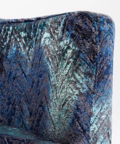 Kare Design Armlehnenstuhl Black Mode - Samt / Buche massiv - Schwarz - Blau -Deutschland Stühle Verkaufs-Shop 1000174213 190515 06334200261 GALLERYIMAGES P000000001000174213