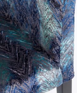 Kare Design Armlehnenstuhl Black Mode - Samt / Buche massiv - Schwarz - Blau -Deutschland Stühle Verkaufs-Shop 1000174213 190515 06334200263 GALLERYIMAGES P000000001000174213