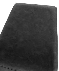 Tenzo Polsterstuhl Alice (2er-Set) - Kunstleder / Metall - Schwarz - Anthrazit -Deutschland Stühle Verkaufs-Shop 1000175519 200130 06014500003 DETAILS P000000001000175519