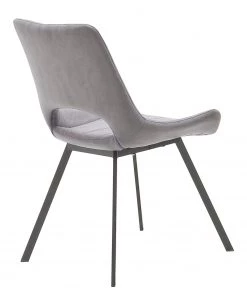 Loftscape Esszimmerstuhl Gingin (2er-Set) - Microfaser / Metall - Anthrazit - Lichtgrau -Deutschland Stühle Verkaufs-Shop 1000176433 190701 15483500027 GALLERYIMAGES P000000001000176433