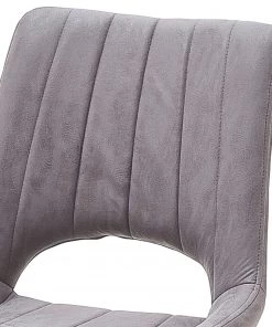 Loftscape Esszimmerstuhl Gingin (2er-Set) - Microfaser / Metall - Anthrazit - Lichtgrau -Deutschland Stühle Verkaufs-Shop 1000176433 190701 15483500028 GALLERYIMAGES P000000001000176433