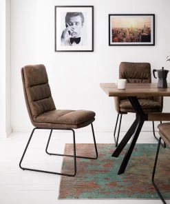 Red Living Esszimmerstuhl Parks (2er-Set) - Vintage Braun -Deutschland Stühle Verkaufs-Shop 1000176444 210303 08262500002 MOOD DETAILS P000000001000176444 mood