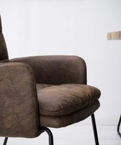 Red Living Armlehnenstuhl Parks - Vintage Braun -Deutschland Stühle Verkaufs-Shop 1000176445 210302 08271400024 DETAILS P000000001000176445