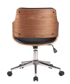 Studio Copenhagen Bürodrehstuhl Elzito - Kunstleder / Stahl - Schwarz / Chrom -Deutschland Stühle Verkaufs-Shop 1000176721 190614 12071700109 GALLERYIMAGES P000000001000176721