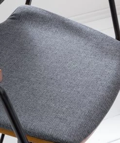 Studio Copenhagen Bürodrehstuhl Ganalu I - Webstoff / Stahl - Grau / Walnuss -Deutschland Stühle Verkaufs-Shop 1000176722 190614 12071800120 GALLERYIMAGES P000000001000176722