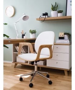 Mørteens Bürodrehstuhl Kinnula - Kunstleder - Esche / Weiß -Deutschland Stühle Verkaufs-Shop 1000176724 200422 15414400003 MOOD DETAILS P000000001000176724 mood