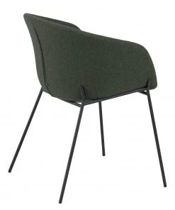 Norrwood Armlehnenstuhl Baxa I - Filz / Stahl - Dunkelgrün -Deutschland Stühle Verkaufs-Shop 1000176897 190614 06442200053 GALLERYIMAGES P000000001000176897