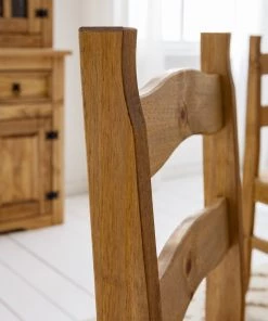 Maison Belfort Massivholzstuhl Finca Rustica (2er-Set) - Kiefer massiv - Kiefer Natur -Deutschland Stühle Verkaufs-Shop 1000178031 200529 06234900024 DETAILS P000000001000178031