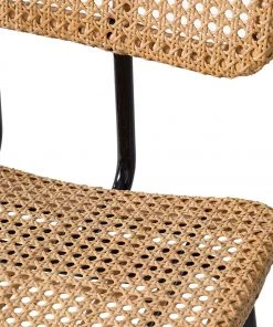 Ars manufacti Esszimmerstuhl Vina I - Rattan / Metall - Wiener Geflecht / Schwarz -Deutschland Stühle Verkaufs-Shop 1000178092 200225 13061300041 DETAILS P000000001000178092