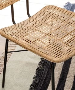 Ars manufacti Esszimmerstuhl Vina I - Rattan / Metall - Wiener Geflecht / Schwarz -Deutschland Stühle Verkaufs-Shop 1000178092 200428 12090900008 DETAILS P000000001000178092