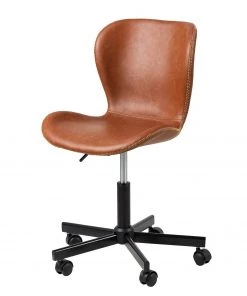 Mørteens Bürodrehstuhl Livaras - Kunstleder Aken: Vintage Cognac