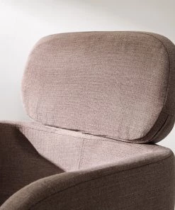 Mørteens Armlehnenstuhl Menly - Webstoff / Metall - Schwarz - Altrosa -Deutschland Stühle Verkaufs-Shop 1000179459 200122 12294700009 DETAILS P000000001000179459