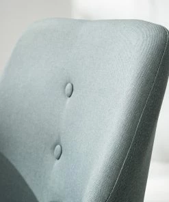 Mørteens Armlehnenstuhl Mehle - Webstoff / Metall - Schwarz - Mintgrün -Deutschland Stühle Verkaufs-Shop 1000179473 200310 11380600048 DETAILS P000000001000179473