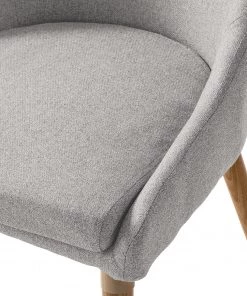 Mørteens Esszimmerstuhl Brea (2er-Set) - Webstoff / Esche massiv - Esche - Lichtgrau -Deutschland Stühle Verkaufs-Shop 1000183821 200131 13092300014 DETAILS P000000001000183821