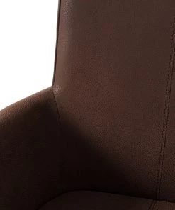 Ars Natura Armlehnenstuhl Esquina - Kunstleder / Rattan - Vintage Braun / Hellbraun meliert -Deutschland Stühle Verkaufs-Shop 1000184165 200206 10111300012 DETAILS P000000001000184165