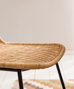 Ars manufacti Esszimmerstuhl Vuna (2er-Set) - Rattan / Metall - Rattan Natur / Schwarz -Deutschland Stühle Verkaufs-Shop 1000184175 200317 14365700005 DETAILS P000000001000184175