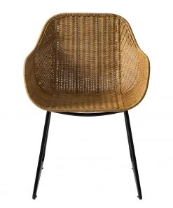 Ars manufacti Armlehnenstuhl Vuna - Rattan / Metall - Rattan Natur / Schwarz -Deutschland Stühle Verkaufs-Shop 1000184178 200317 14455800029 DETAILS P000000001000184178