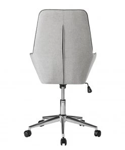 Fredriks Bürodrehstuhl Skabu - Webstoff / Metall - Chrom - Grau -Deutschland Stühle Verkaufs-Shop 1000184188 200207 09400300005 DETAILS P000000001000184188