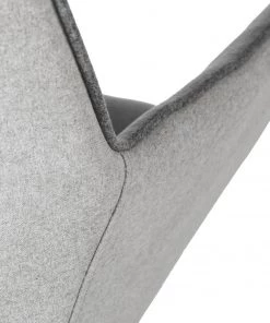 Fredriks Bürodrehstuhl Skabu - Webstoff / Metall - Chrom - Grau -Deutschland Stühle Verkaufs-Shop 1000184188 200207 09400300007 DETAILS P000000001000184188