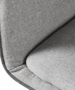 Fredriks Bürodrehstuhl Skabu - Webstoff / Metall - Chrom - Grau -Deutschland Stühle Verkaufs-Shop 1000184188 200207 09400300009 DETAILS P000000001000184188